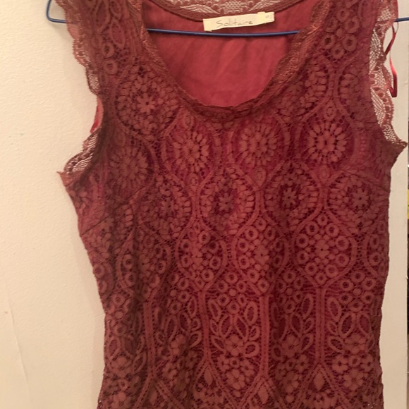 Lace Tank Top Solitaire - Picture 11 of 12